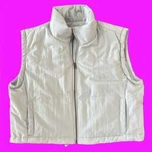 Thread & Supply Baby Blue Vest Jacket Women’s Size M